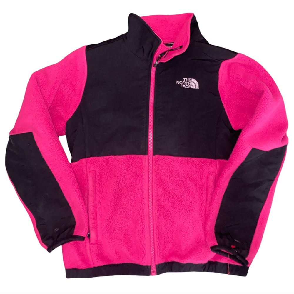 Pink The North Face Winter Jacket Zipper